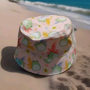 Squishmallows Bucket Hat Wendy the Frog Summer Travel